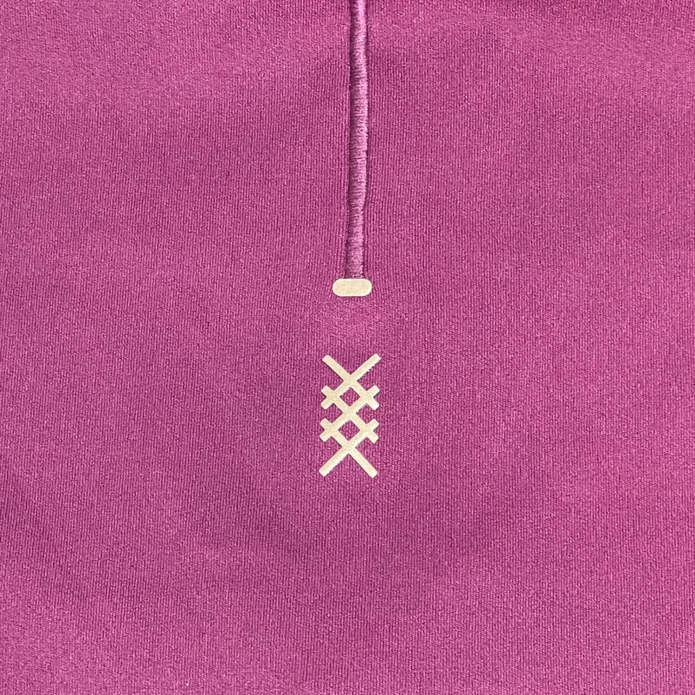 Rhone Women's XS Burgundy Course To Court Quarter 1/4 Zip Pullover NWT - Picture 8 of 12